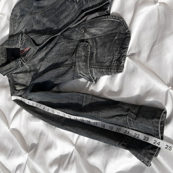 Diesel Size XS 100% Cotton Denim Jean Jacket - Picture 12 of 17